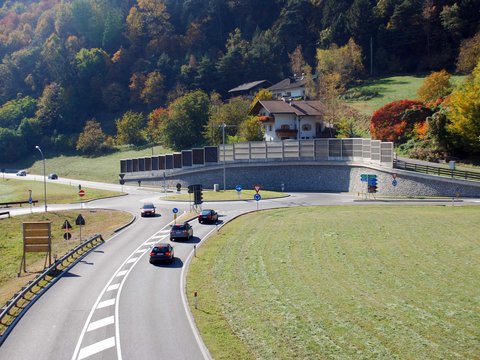 Autobahnanschlussstelle an die A22 in Brixen Süd, Baulos A und B