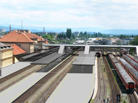 Train station offensive – Reconstruction of the main train station