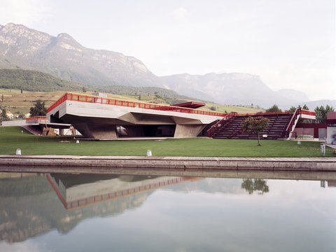 Nuova costruzione stabilimento balneare Lido al Lago di Caldaro