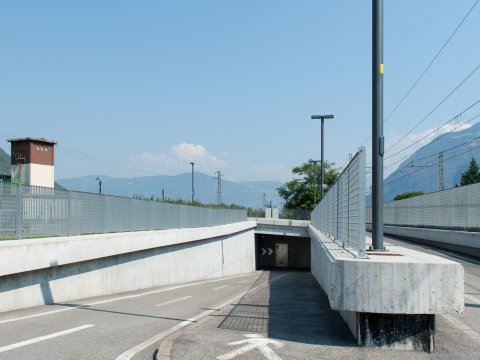 Rad- und Fußwegunterführung auf der LS 62 zwischen Leifers und Pfatten 