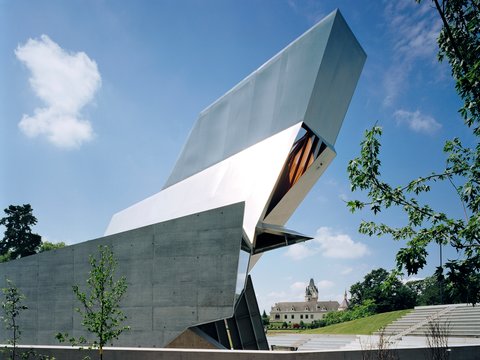 Grafenegg Castle Park open-air pavilion