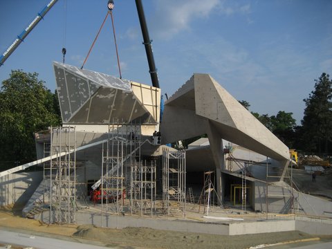 Grafenegg Castle Park open-air pavilion