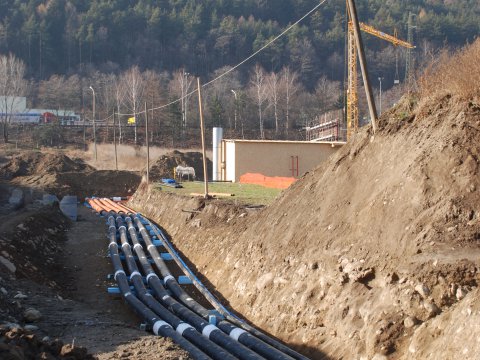 District heating plant in Vahrn-Neustift / Varna-Novacella– Network planning