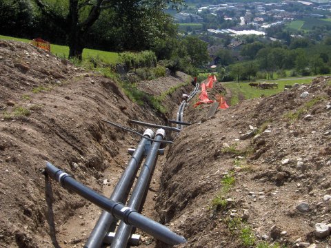 District heating plant in Vahrn-Neustift / Varna-Novacella– Network planning