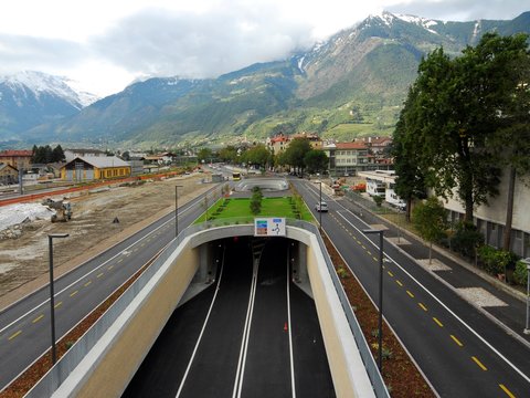 Nord-West bypass for Meran / Merano, construction stage 1