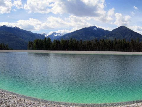 Storage basin in Laugen