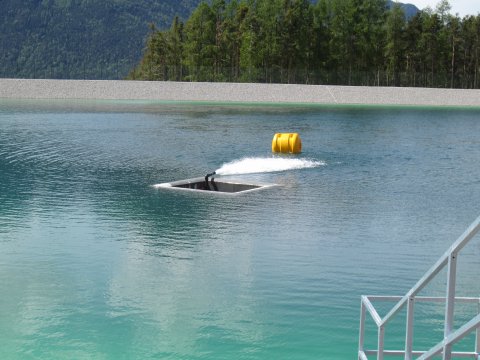 Storage basin in Laugen