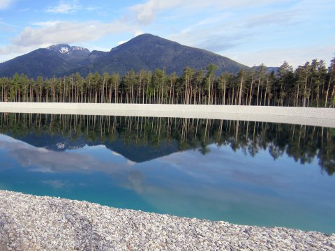 Storage basin in Laugen