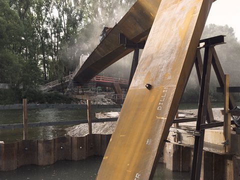 Ponte pedonale e ciclabile Isarsteg Nord