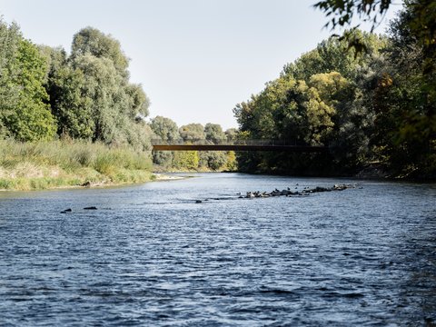 Ponte pedonale e ciclabile Isarsteg Nord