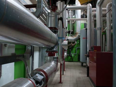 Expansion of the Vals/Valles district heating plant