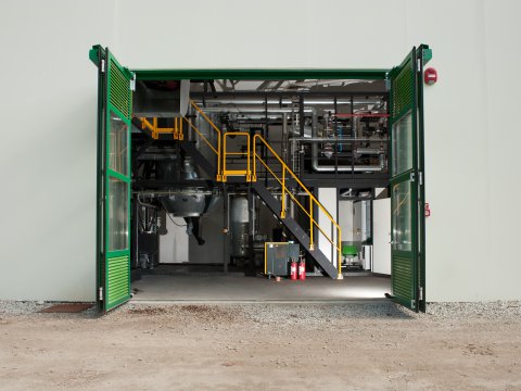 Expansion of the Vals/Valles district heating plant