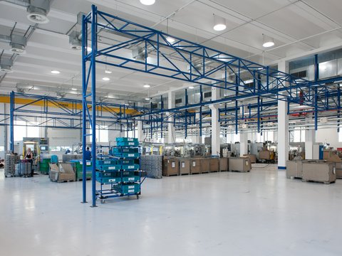 Processing facility of the Alupress company