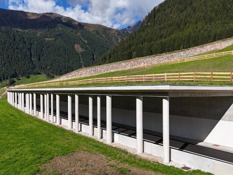 Lawinenschutzgalerie an der SS 508