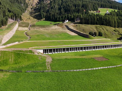 Lawinenschutzgalerie an der SS 508