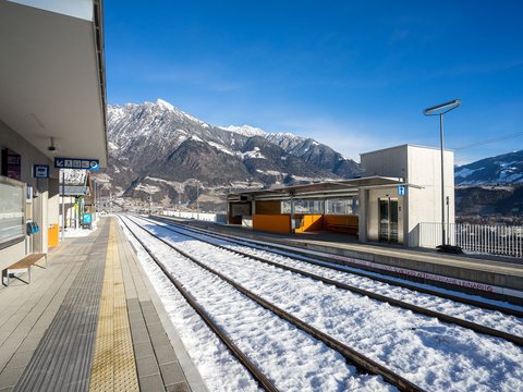 Reconstruction of the train station