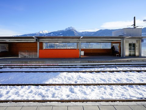 Reconstruction of the train station