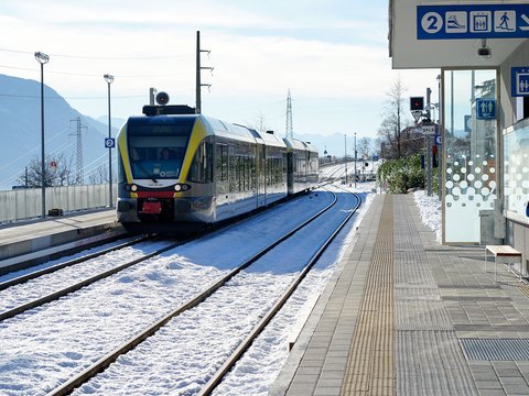 Reconstruction of the train station