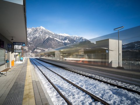 Reconstruction of the train station