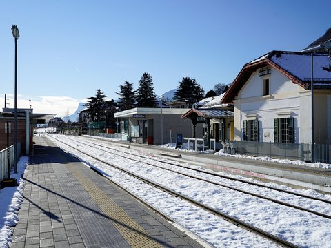 Reconstruction of the train station