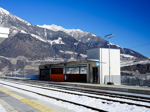 Reconstruction of the train station