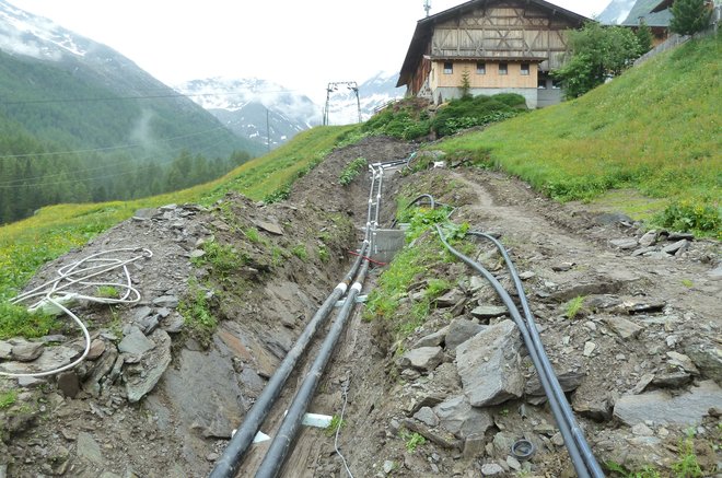 Zeppichl district heating network