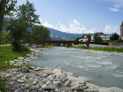 "StadtLandFluss: Flussraum Eisack-Brixen" - Hochwasserschutz Brixen 