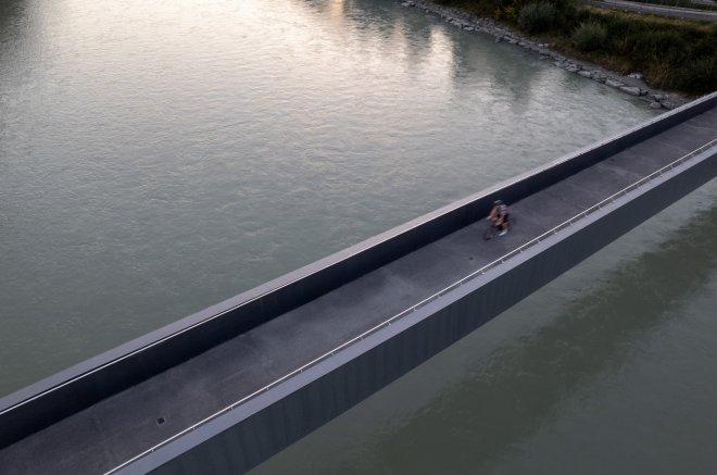 Fuß- und Radwegbrücke