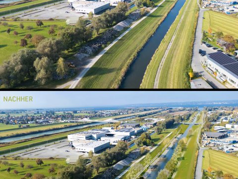 Flussrevitalisierung der Dornbirnerach und des Spirsbachs