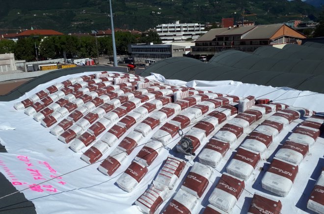 Prove di carico stadio  Druso